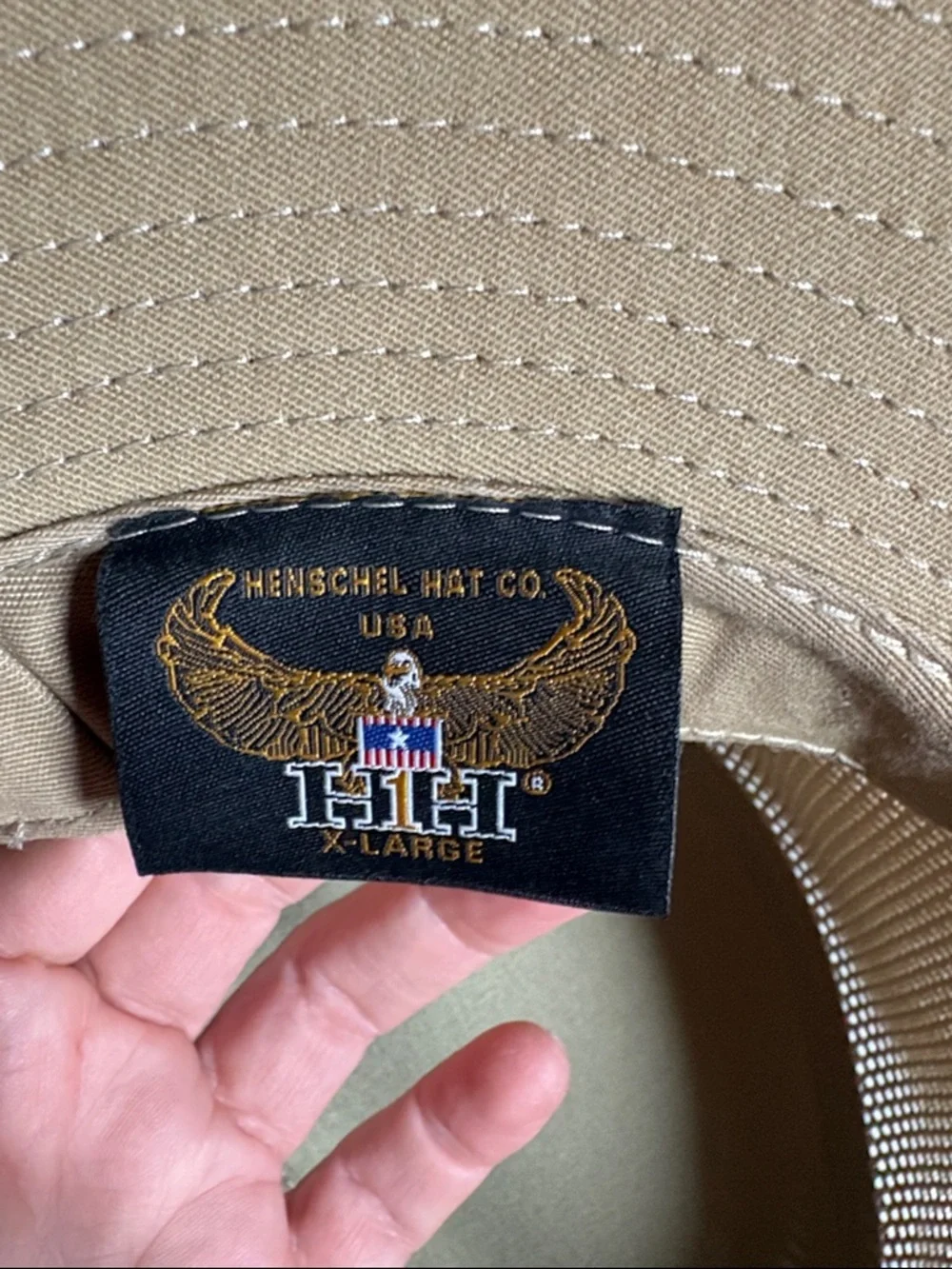 Henschel Hat Co Fully Vented Mesh Fedora Size xL